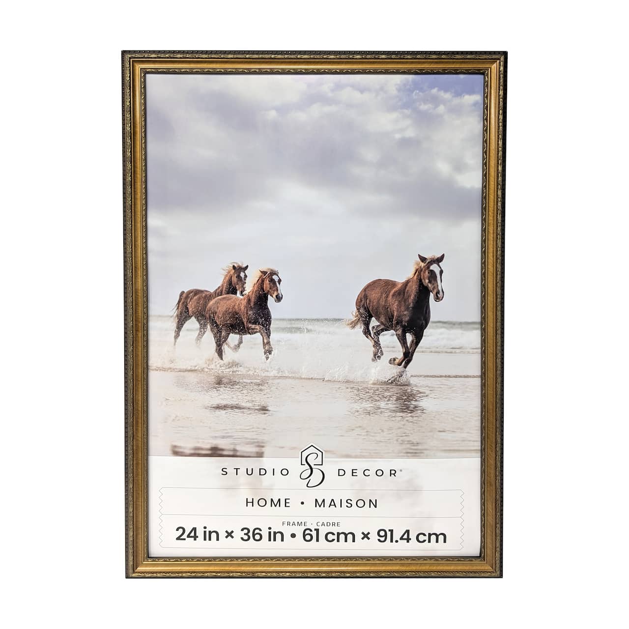 6 Pack: Home Gold Pompeii Wood Wall Frame by Studio Décor®